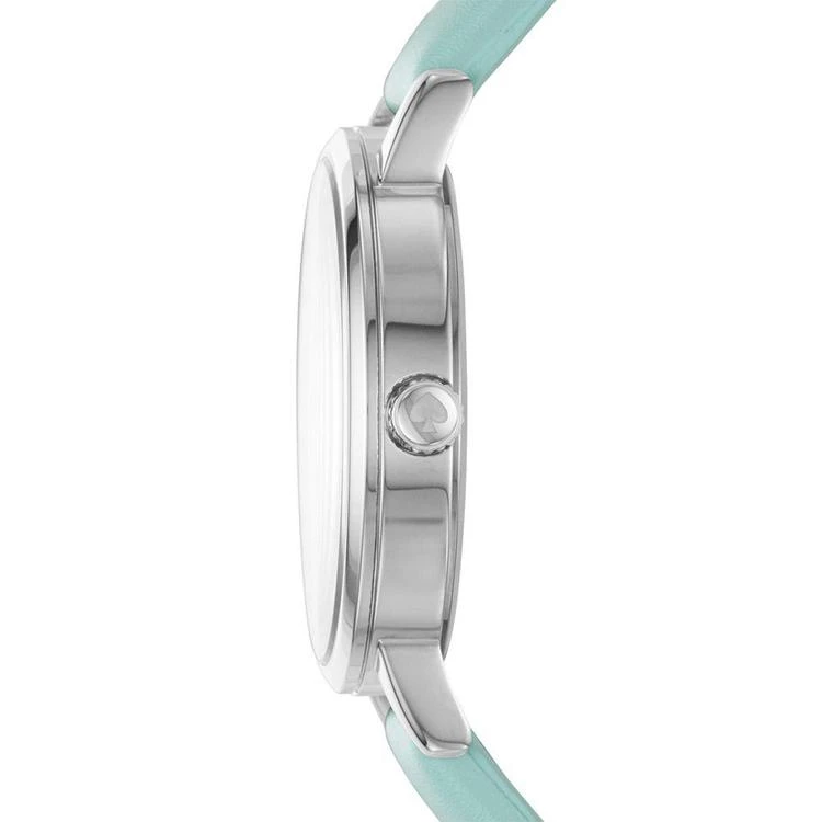 商品Kate Spade|Women's Metro Blue Leather Strap Watch 34mm,价格¥1309,第2张图片详细描述