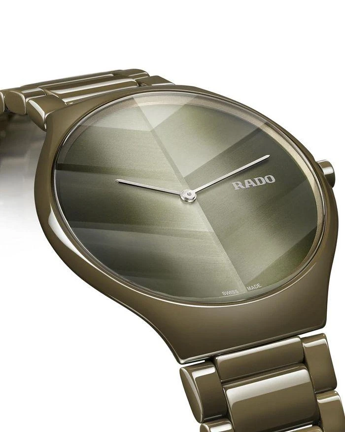 商品Rado|True Thinline x Great Gardens of the World Watch, 39mm,价格¥15716,第2张图片详细描述