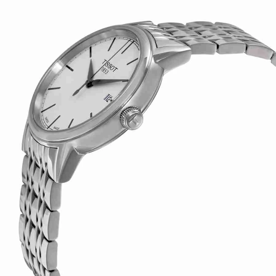 商品Tissot|T-Classic Carson White Dial Men's Watch T0854101101100,价格¥1822,第2张图片详细描述