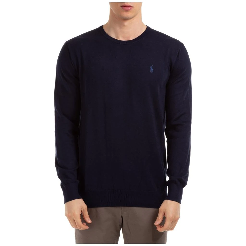 商品Ralph Lauren|Polo Ralph Lauren Logo Embroidered Crewneck Sweater,价格¥776,第3张图片详细描述