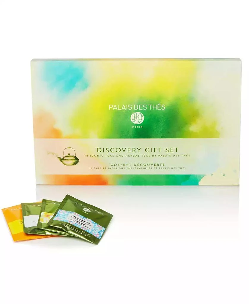 商品Palais des Thés|Best-Selling Tea Bags Assortment Holiday Gift Set, 18 Tea bags,价格¥209,第1张图片