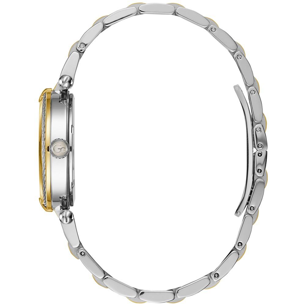 Women's Swiss Two-Tone Stainless Steel Bracelet Watch 32mm商品第2张图片规格展示