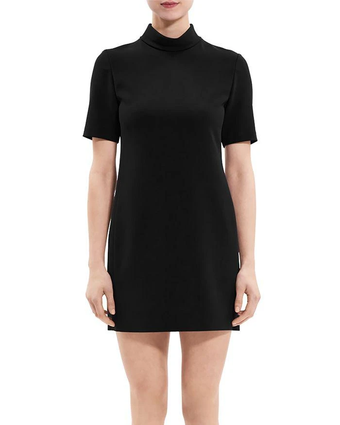 商品Theory|Short Sleeve Roll Neck Mini Dress,价格¥774,第1张图片