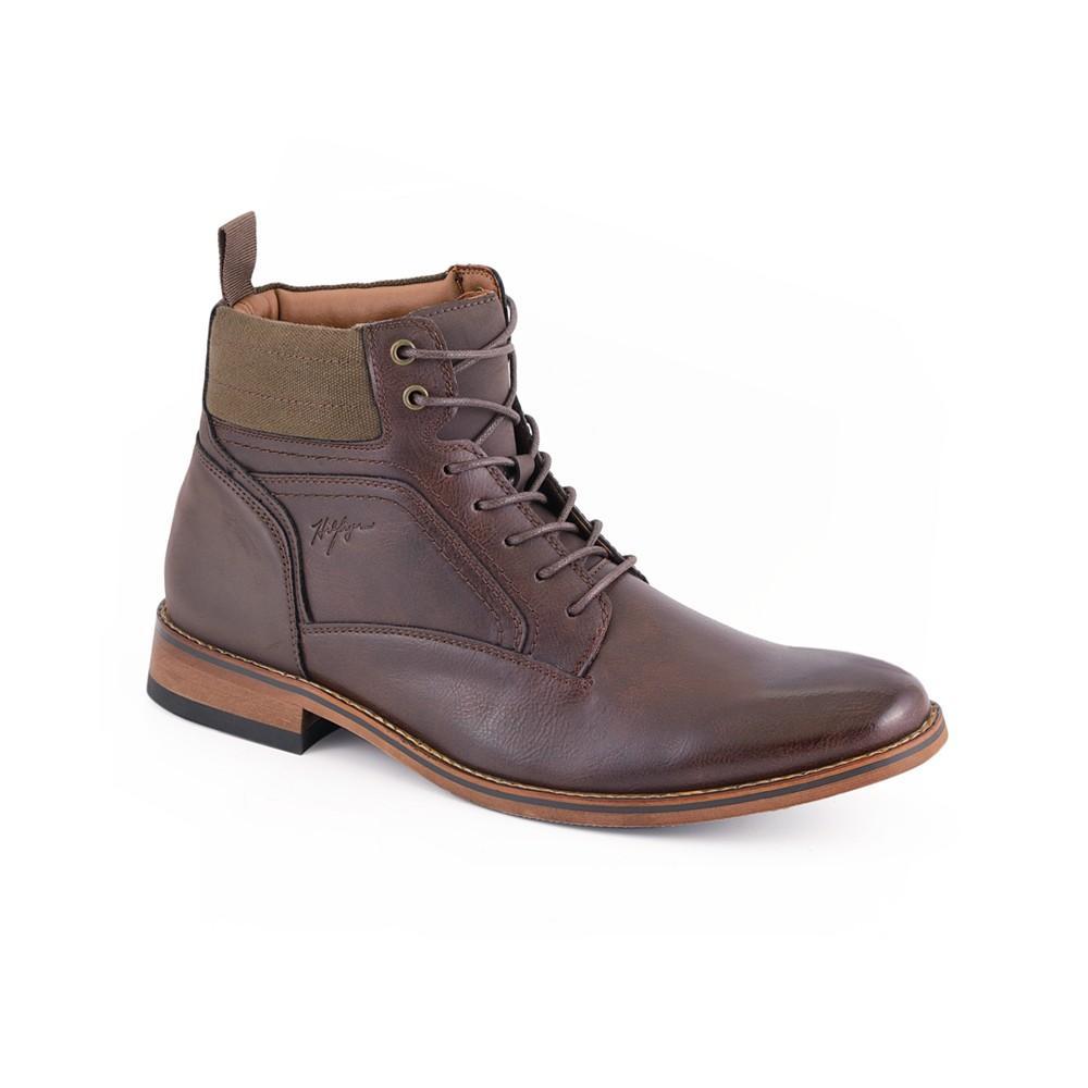 商品Tommy Hilfiger|Men's Bowler Lace Up Casual Boots,价格¥808,第1张图片