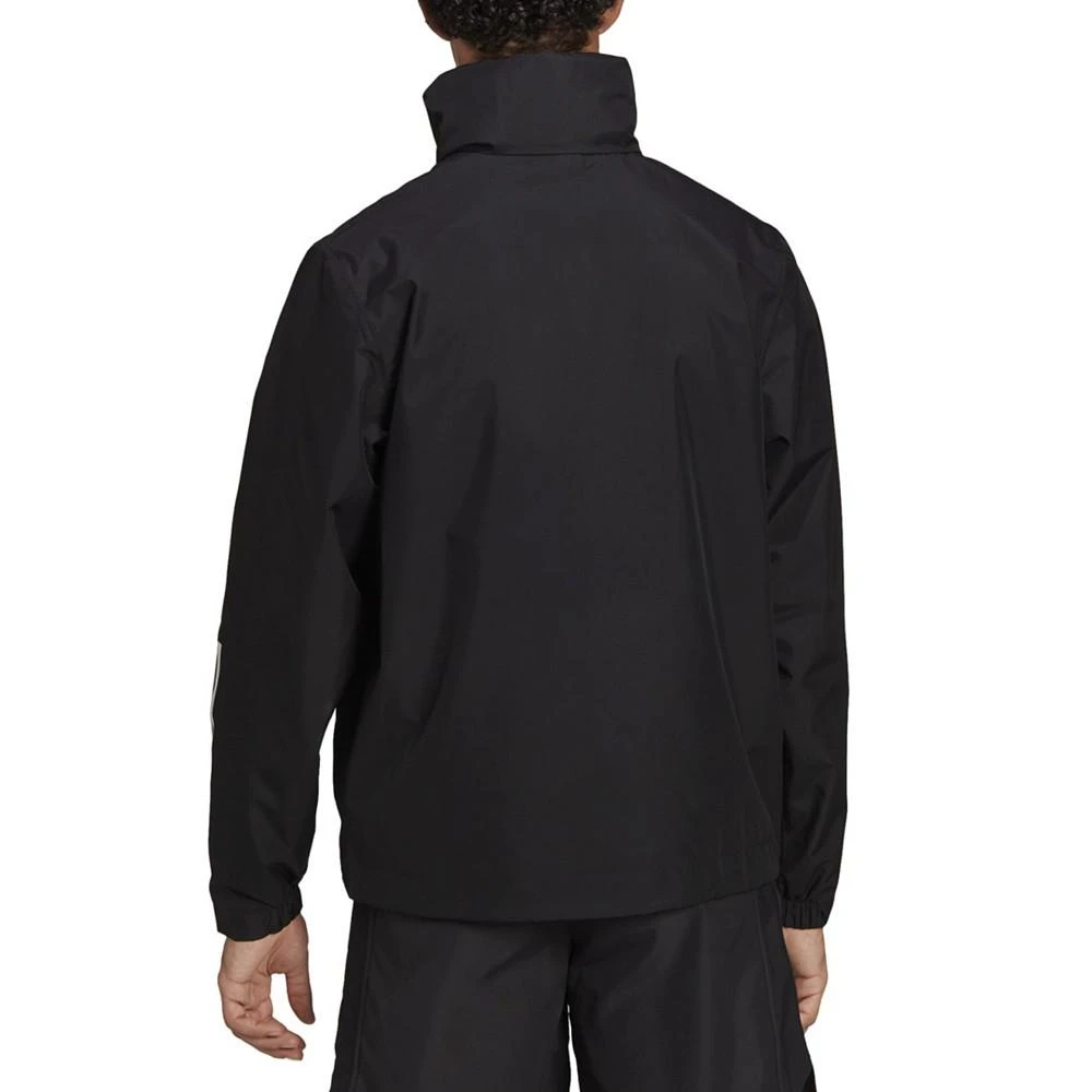 商品Adidas|Men's BSC 3-Stripes Rain RDY Jacket,价格¥772,第2张图片详细描述