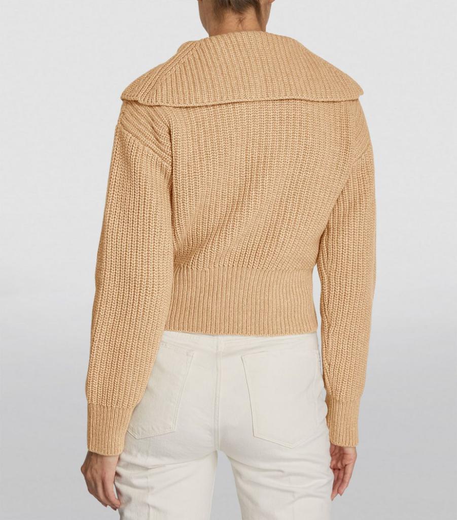 Wool Wide Collar Sweater商品第4张图片规格展示