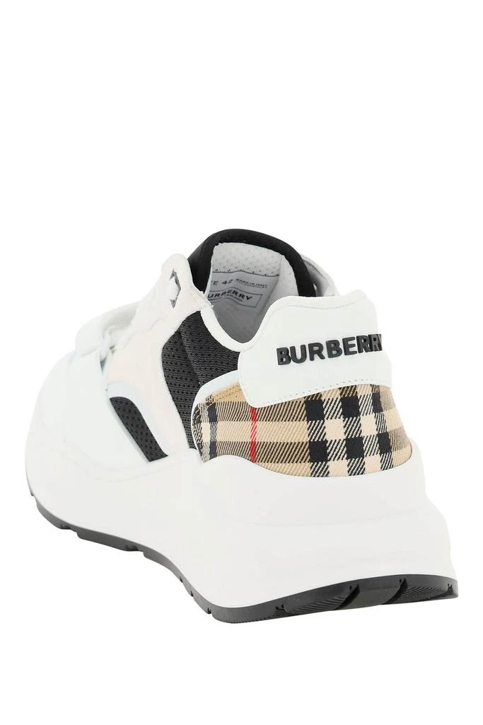 商品Burberry|Burberry fabric and leather sneakers,价格¥3262,第3张图片详细描述