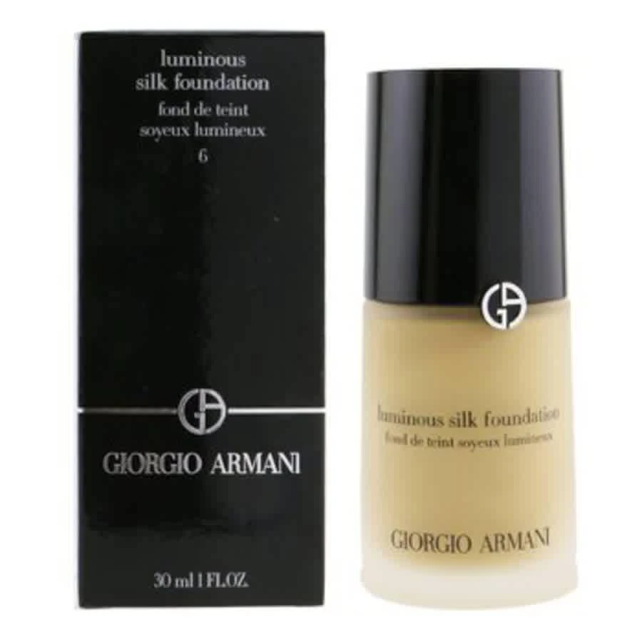 商品Giorgio Armani|uminous Silk Foundation - # 6 (Golden Beige) 30ml/1oz,价格¥425,第2张图片详细描述