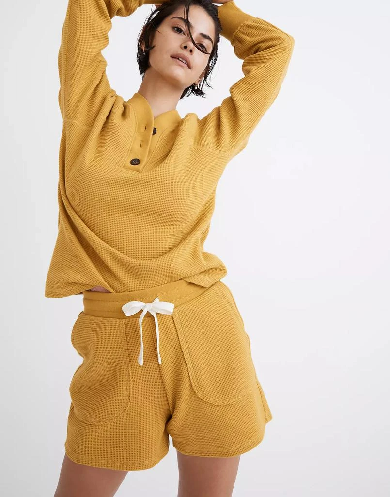 商品Madewell|MWL Textured Waffle Sweatshorts,价格¥280,第1张图片