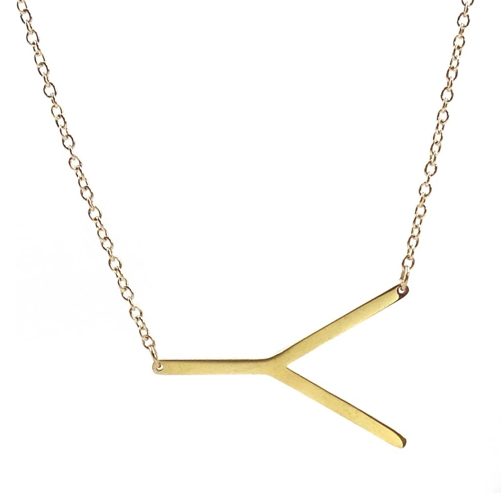 1" 18K Gold Plated Necklace 商品