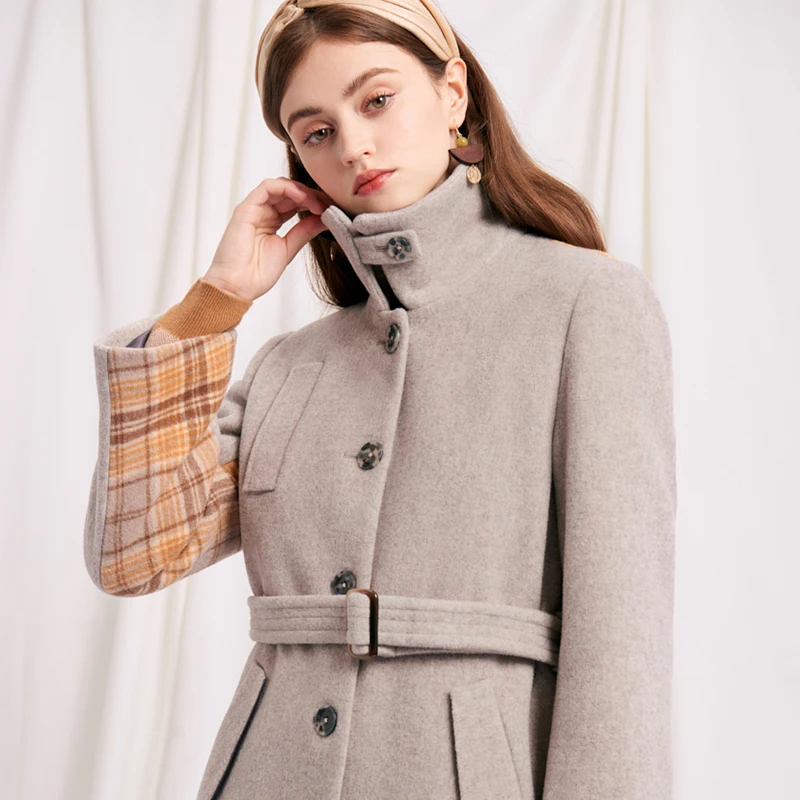 Nina 羊毛大衣-燕麦色 | Nina Wool Coat - Oatmeal 商品