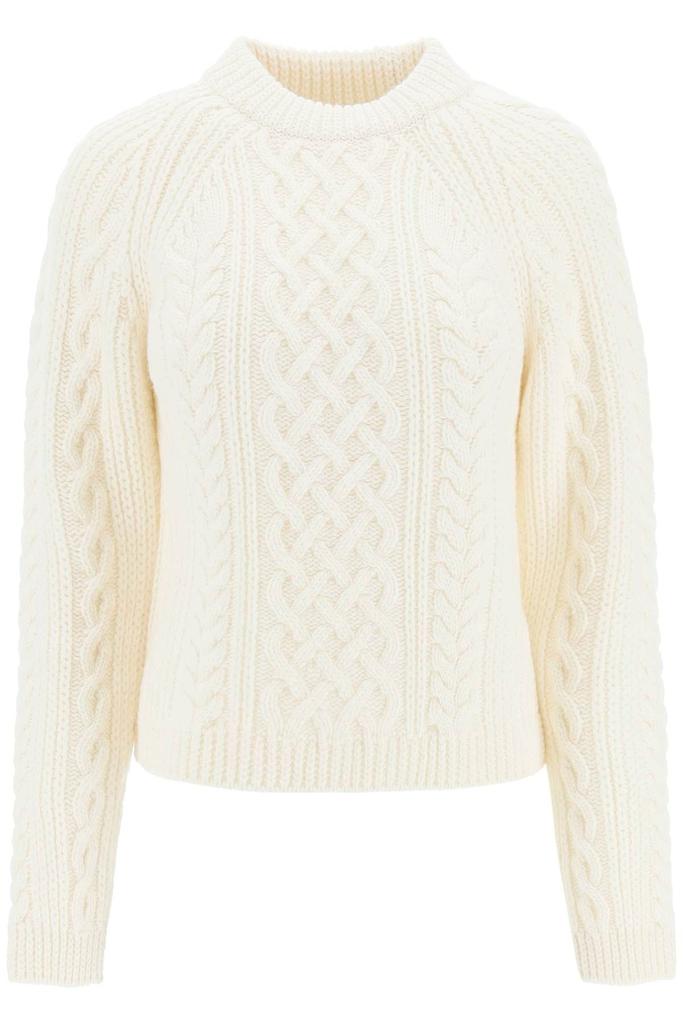 CABLE KNIT WOOL SWEATER商品第1张图片规格展示