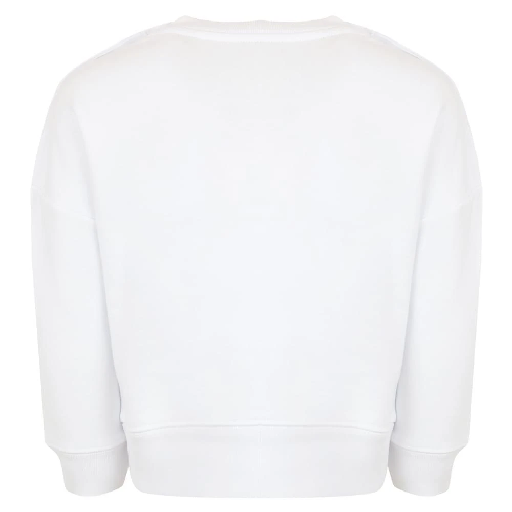 商品Burberry|White Mini Eugene Sweatshirt,价格¥991,第3张图片详细描述