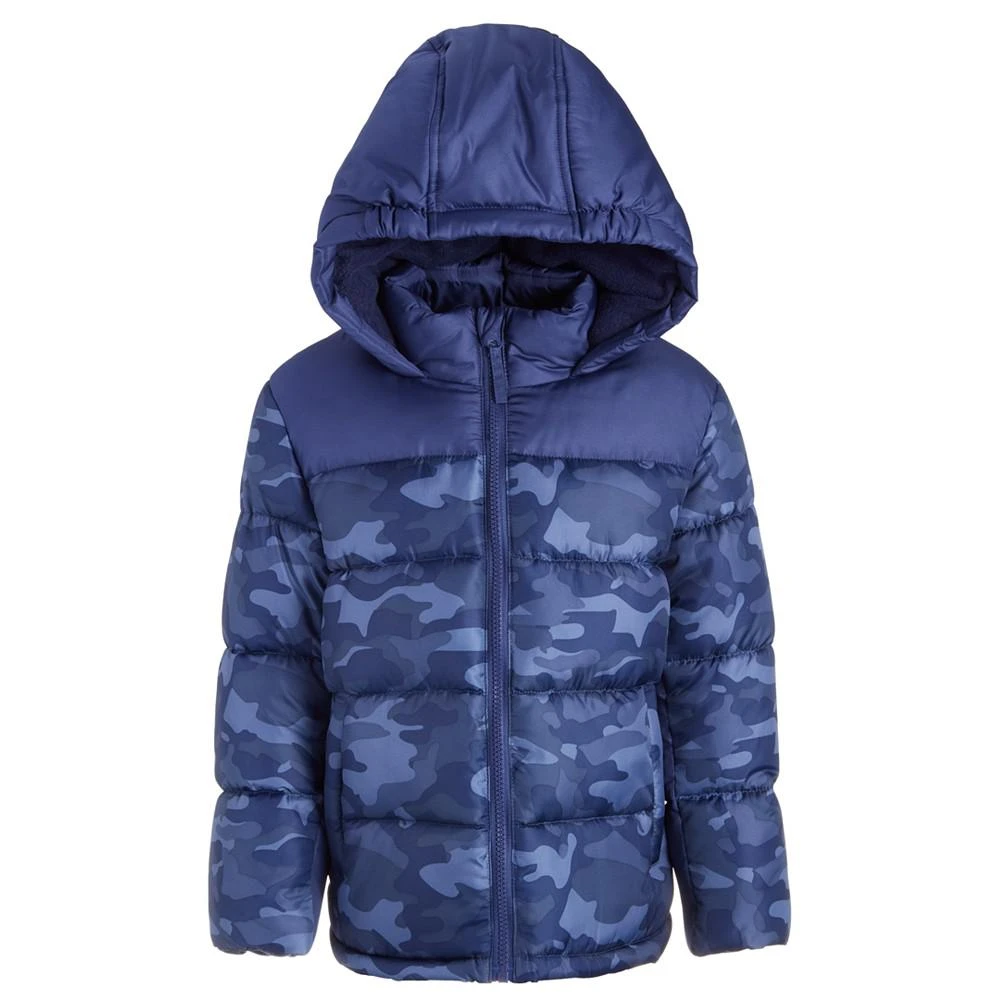 商品S Rothschild & CO|Big Boys Camo Puffer Coat,价格¥224,第1张图片
