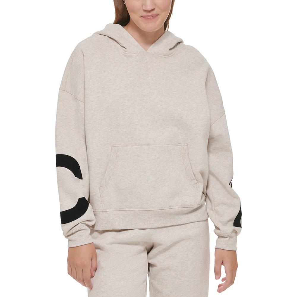 商品Calvin Klein|Women's Long-Sleeve Hooded Sweatshirt,价格¥299,第1张图片