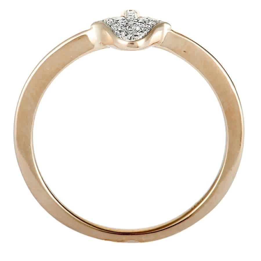 商品LB Exclusive|14K Yellow Gold 0.07 ct Diamond Hamsa Ring,价格¥2752,第2张图片详细描述