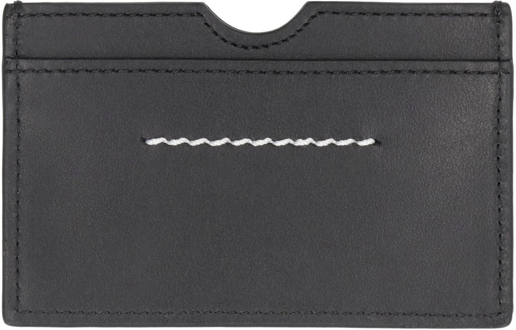 商品MM6|LEATHER CARD HOLDER,价格¥987,第3张图片详细描述