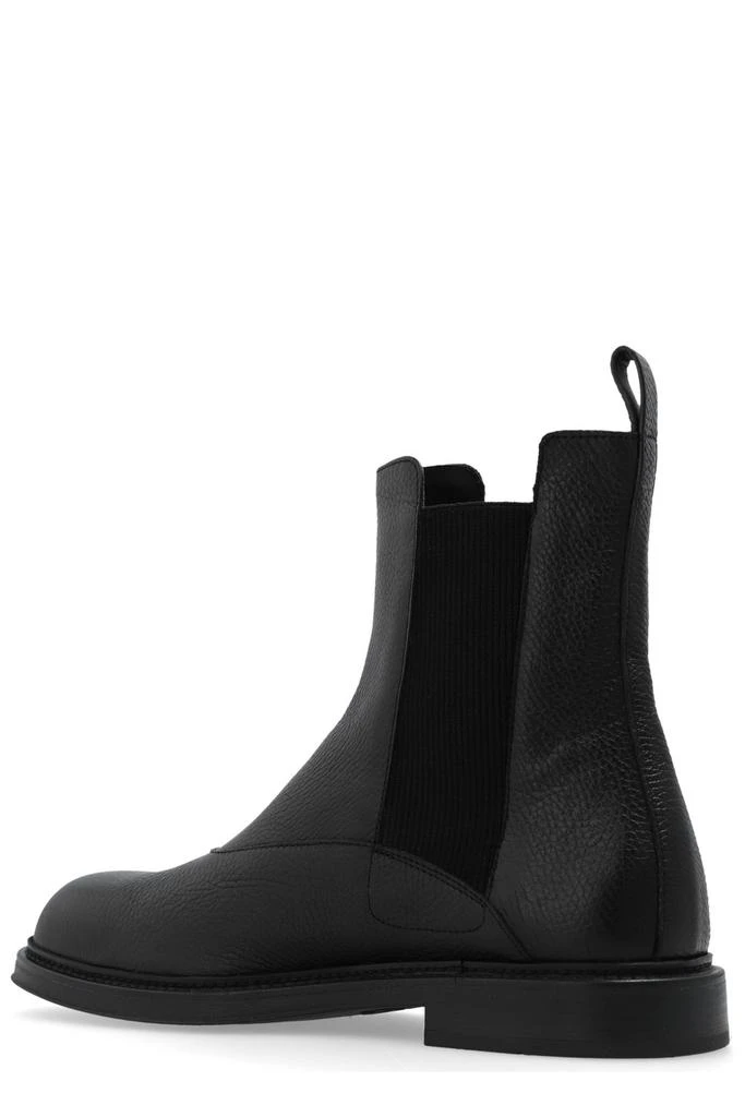 商品Emporio Armani|Emporio Armani Round-Toe Ankle Boots,价格¥2157,第3张图片详细描述