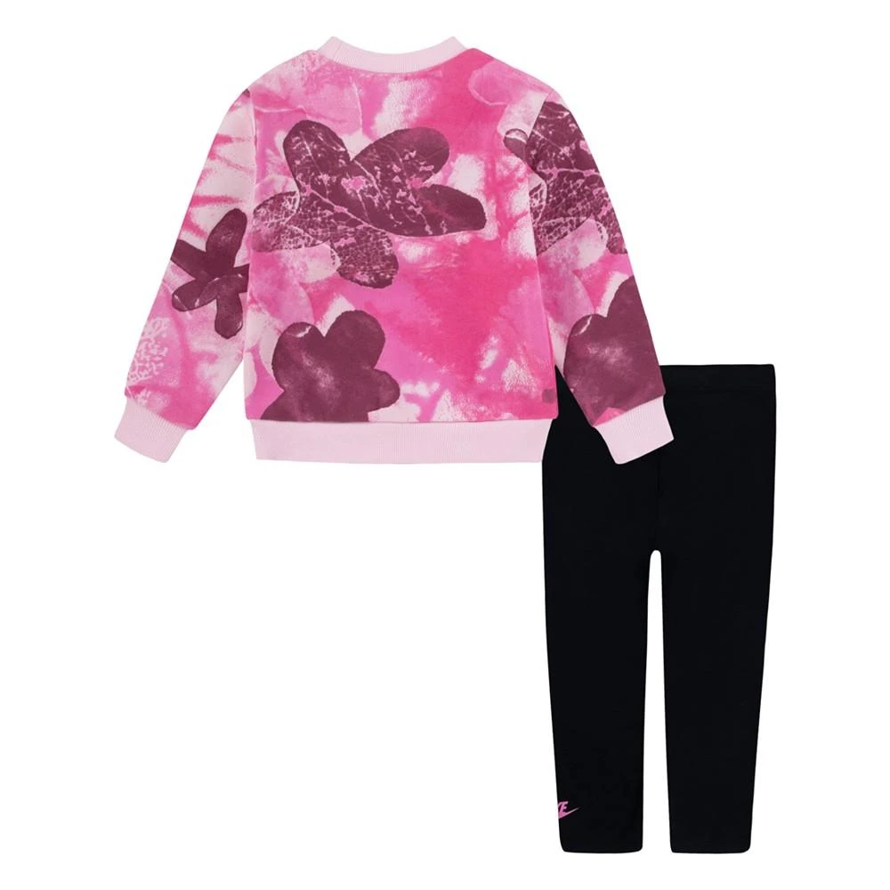 商品NIKE|Toddler Girls Fleece Sweatshirt and Leggings, 2 Piece Set,价格¥234,第2张图片详细描述