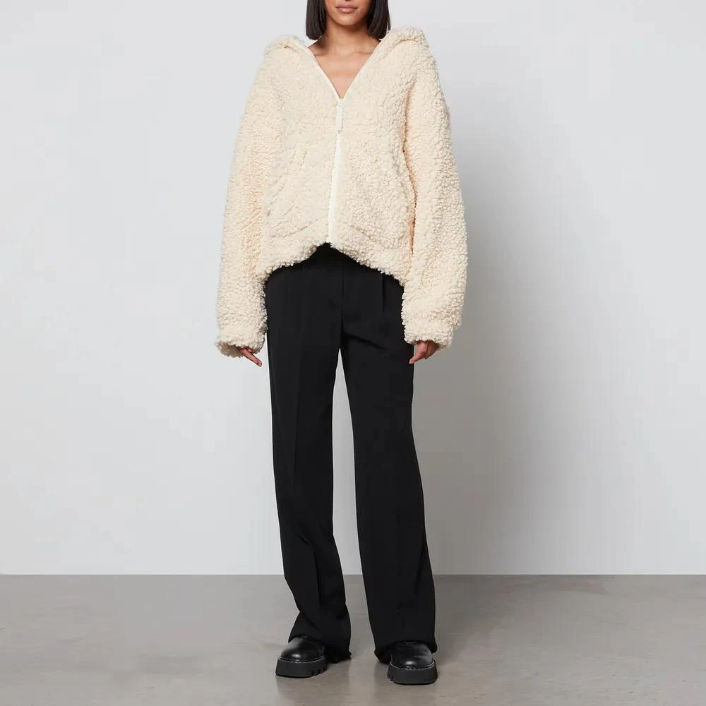 商品Helmut Lang|Helmut Lang Hooded Faux Shearling Jacket,价格¥1172,第3张图片详细描述