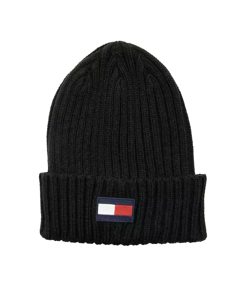 商品Tommy Hilfiger|Men's Solid Shaker Cuff Hat with Ghost Patch,价格¥348,第1张图片