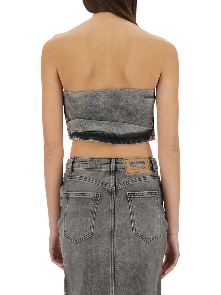 商品Moschino Jeans|Moschino Jeans Denim Top,价格¥2021,第3张图片详细描述
