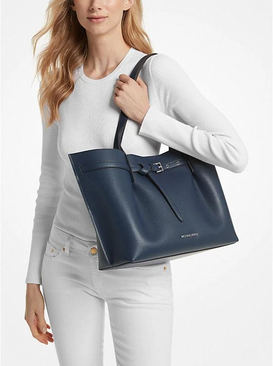 商品Michael Kors|Emilia Large Pebbled Leather Tote Bag,价格¥738,第3张图片详细描述