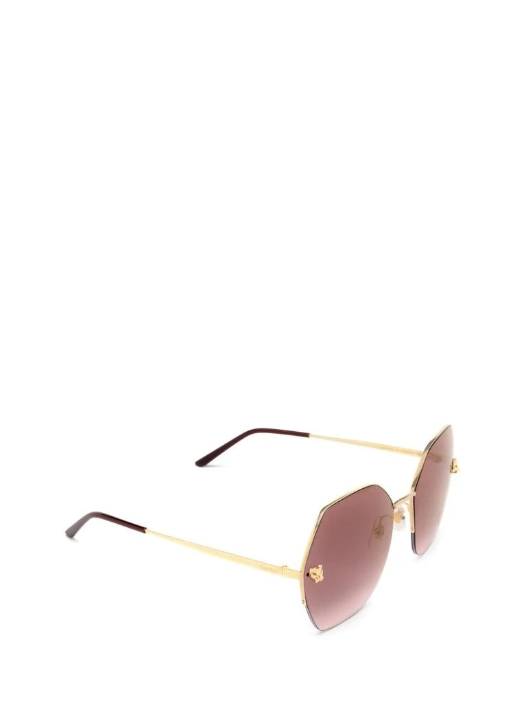 商品Cartier|Cartier Hexagon Frame Sunglasses,价格¥5357,第3张图片详细描述