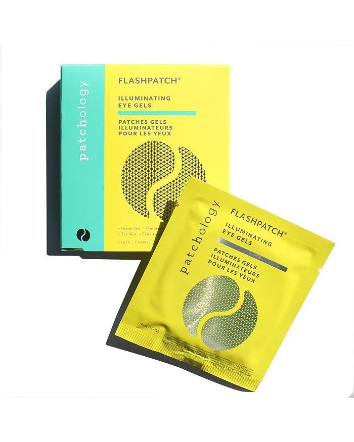 商品Patchology|Patchology FlashPatch Illuminating Eye Gels, Pack of 5 Pairs,价格¥113,第3张图片详细描述