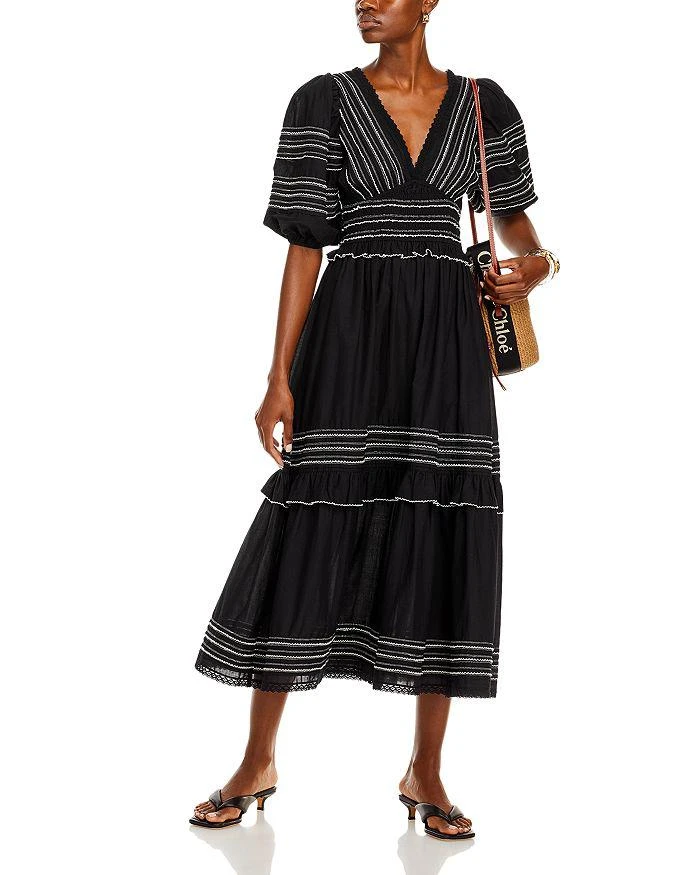 商品Sea|Mable Cambric Midi Dress,价格¥2636,第5张图片详细描述