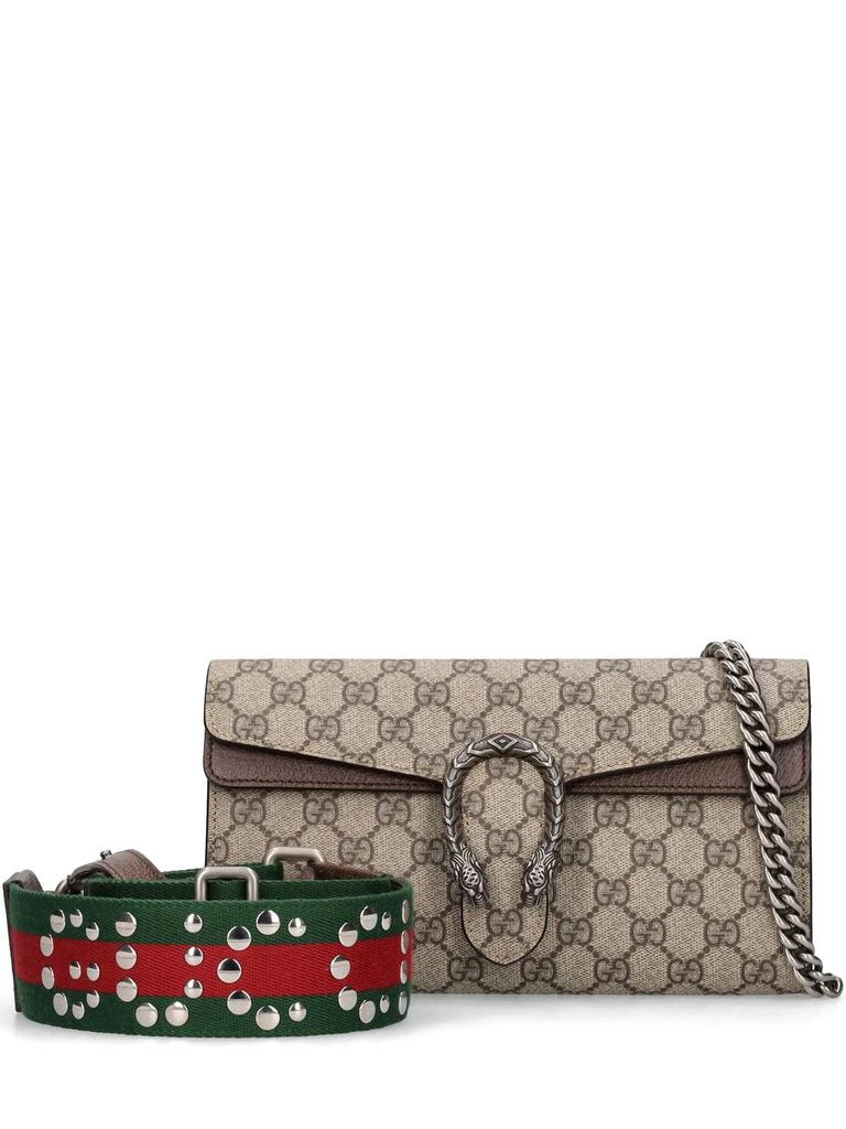 商品Gucci|Dionysus Gg Supreme Canvas Shoulder Bag,价格¥20952,第3张图片详细描述