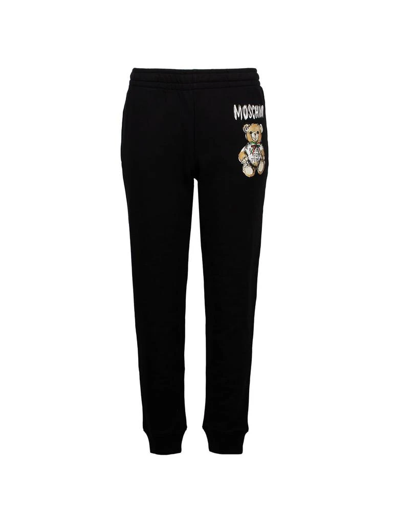 商品Moschino|MOSCHINO TEDDY BEAR-PRINT COTTON TRACK PANTS,价格¥1552,第1张图片