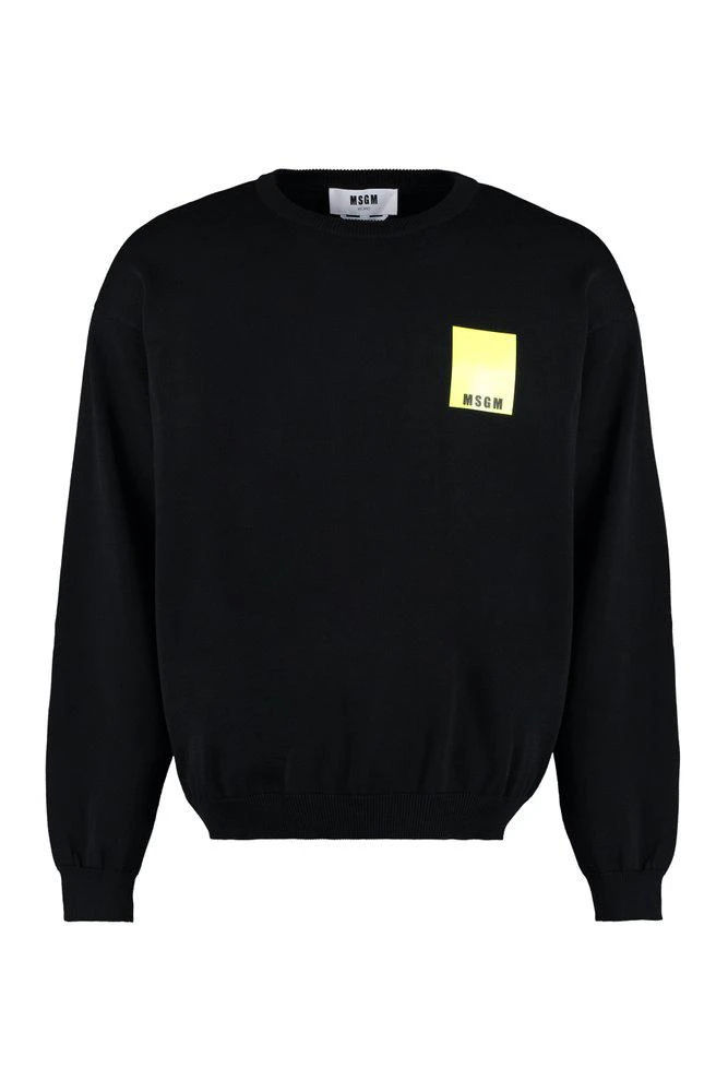 商品MSGM|MSGM Crewneck Long-Sleeved Sweatshirt,价格¥1378,第1张图片