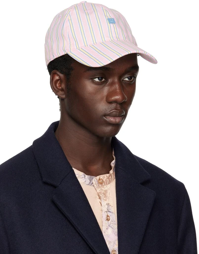 商品Acne Studios|Pink Micro Patch Cap,价格¥552,第2张图片详细描述