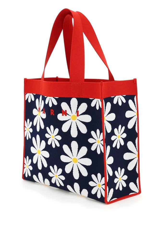 商品Marni|Marni Daisy Jacquard Canvas Shopping Bag,价格¥3606,第3张图片详细描述