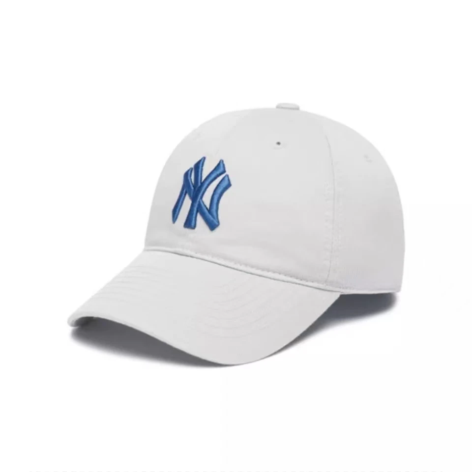 商品MLB|【享贝家】（国内现货-QD）MLB NY大标棒球帽 男女同款 灰白色 3ACP6601N-50GRS,价格¥147,第1张图片