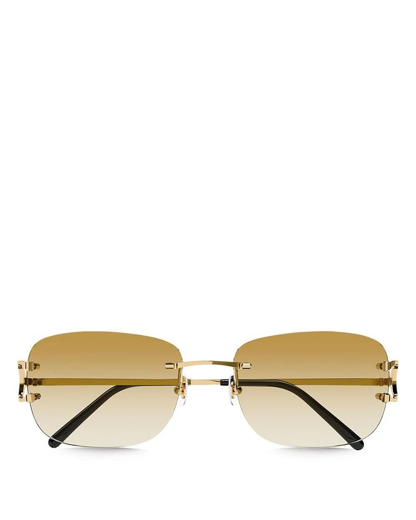 Signature C 24K Gold Plated Rimless Sunglasses 商品