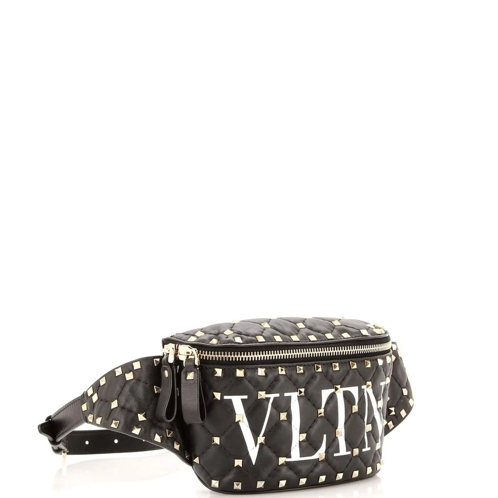 商品[二手商品] Valentino|VLTN Rockstud Spike Belt Bag Quilted Printed Leather,价格¥6588,第2张图片详细描述