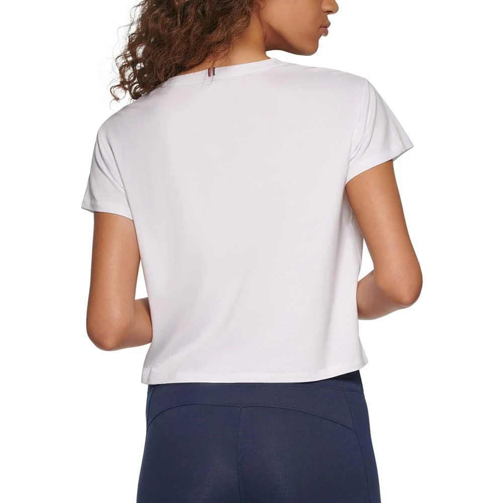 商品Tommy Hilfiger|Women's Cropped T-Shirt,价格¥94,第2张图片详细描述