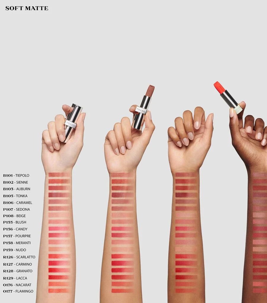 商品Prada Beauty|Prada Monochrome Hyper Matte Lipstick,价格¥364,第3张图片详细描述