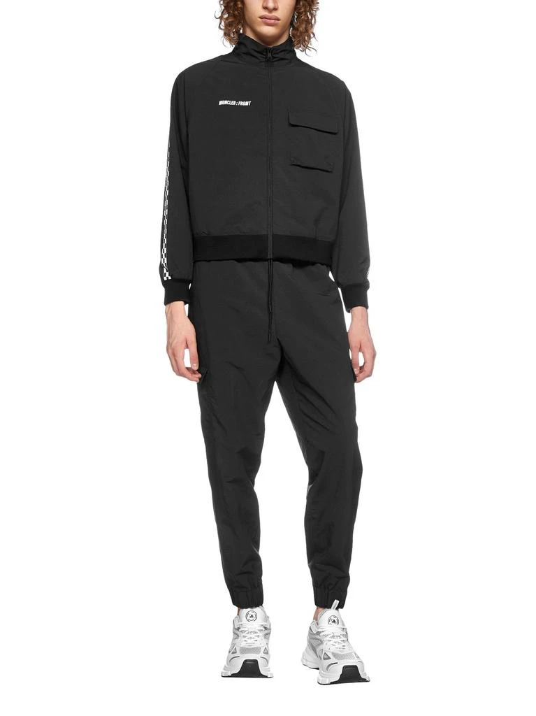 商品Moncler|Moncler X Fragment Hiroshi Fujiwara Logo Printed Bomber Jacket,价格¥4238,第5张图片详细描述