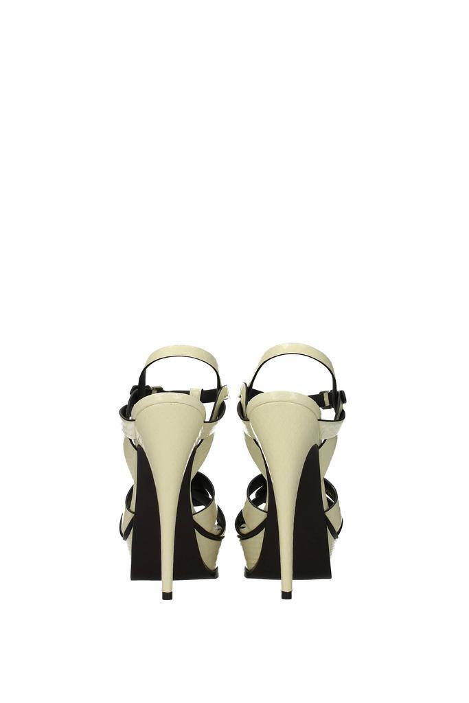 商品Yves Saint Laurent|Sandals Leather Snake Beige Cream,价格¥3167,第7张图片详细描述