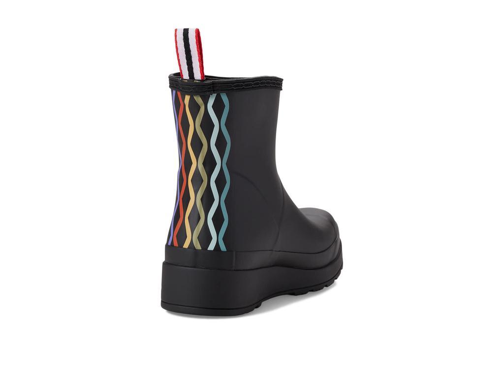 商品Hunter|Play Short Linear Rainbow Print Boot,价格¥899,第5张图片详细描述