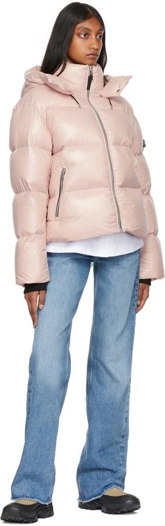 商品Mackage|SSENSE Exclusive Pink Evie Down Jacket,价格¥2505,第4张图片详细描述