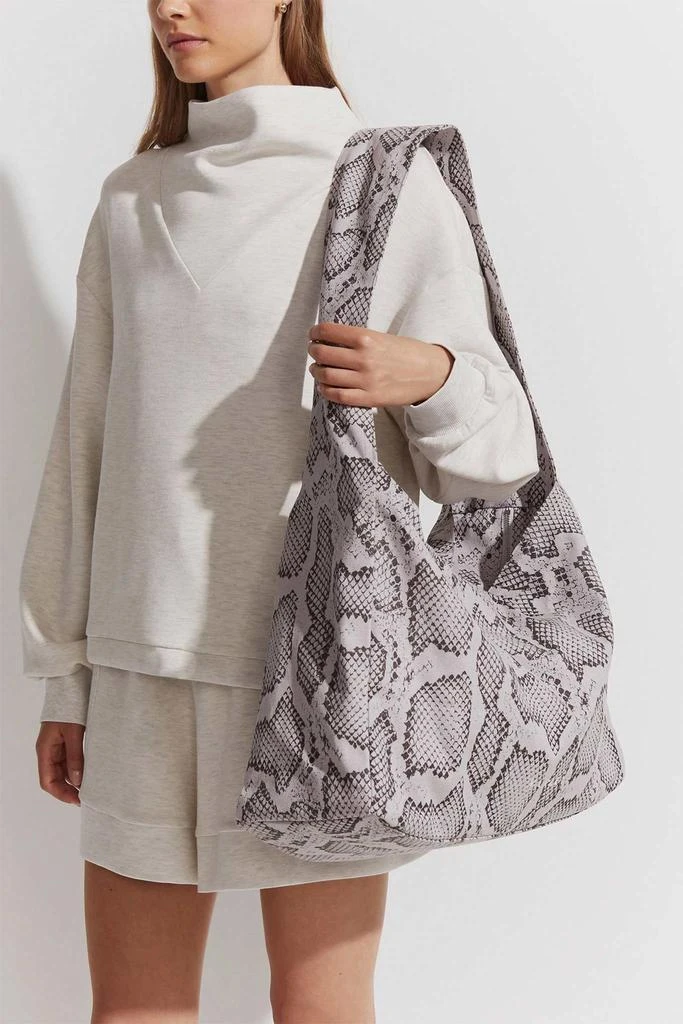 商品Varley|Cabana Slouch Tote - Ash Rose Python,价格¥880,第2张图片详细描述