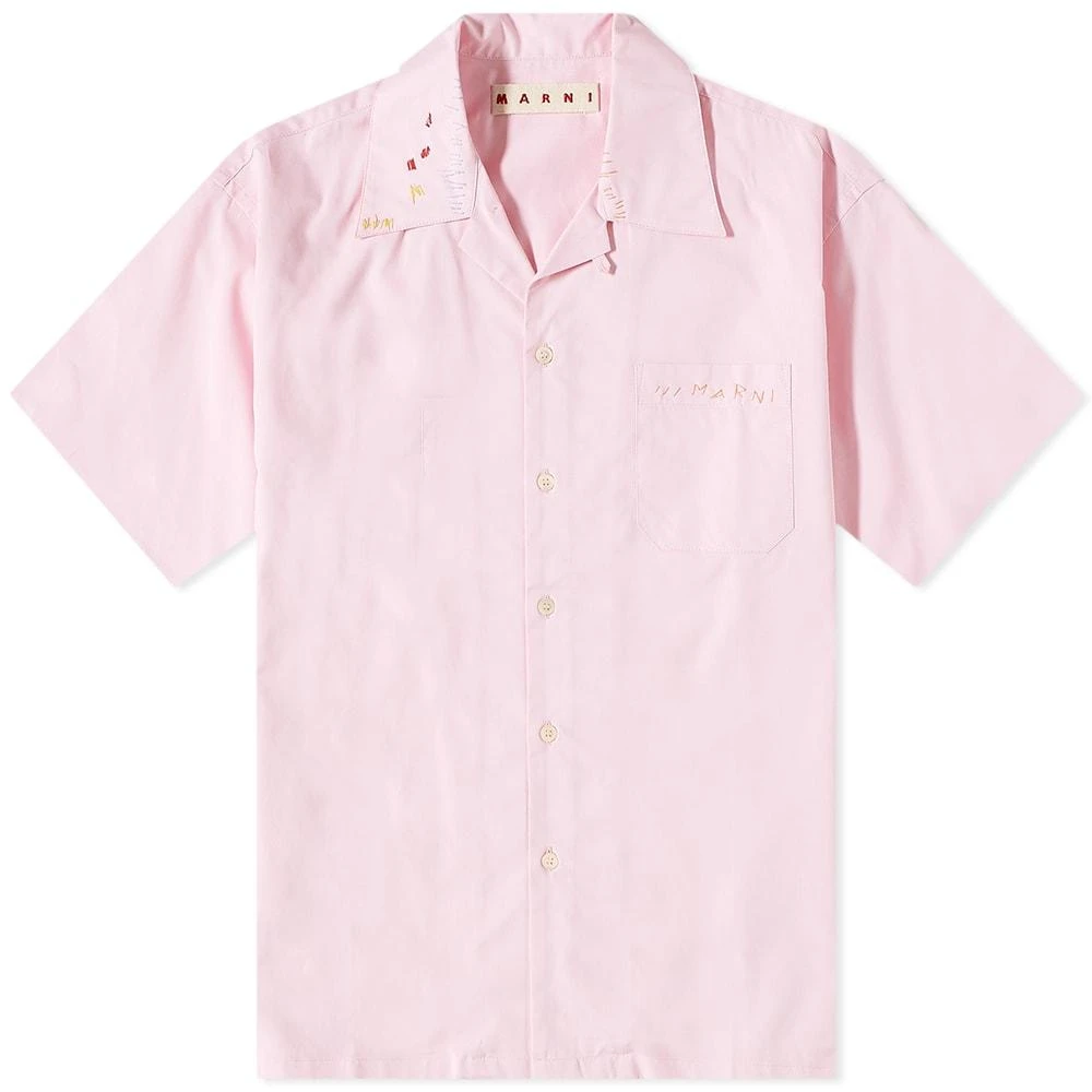 商品Marni|Marni Embroidery Logo Vacation Shirt,价格¥2202,第1张图片