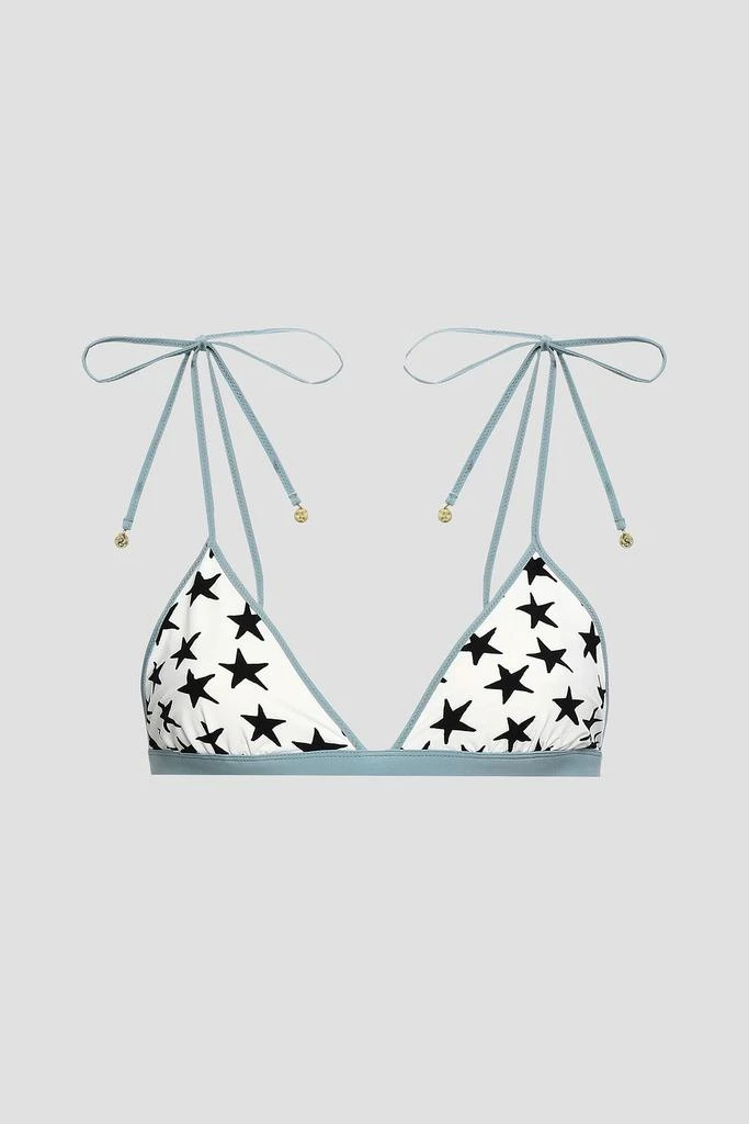 商品LOVE STORIES|Printed triangle bikini top,价格¥182,第1张图片