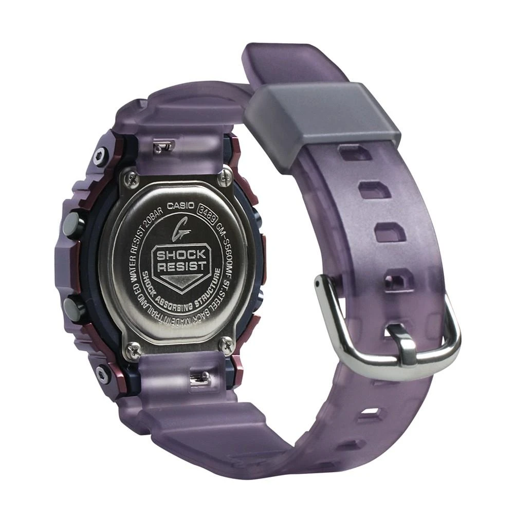 商品G-Shock|Women's Digital Purple Resin Strap Watch 38mm,价格¥1070,第3张图片详细描述