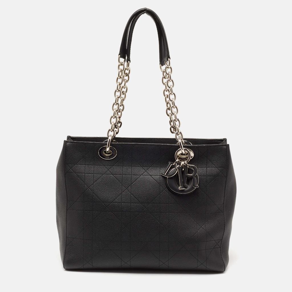 商品[二手商品] Dior|Dior Black Cannage Leather Medium Ultradior Tote,价格¥8303,第1张图片