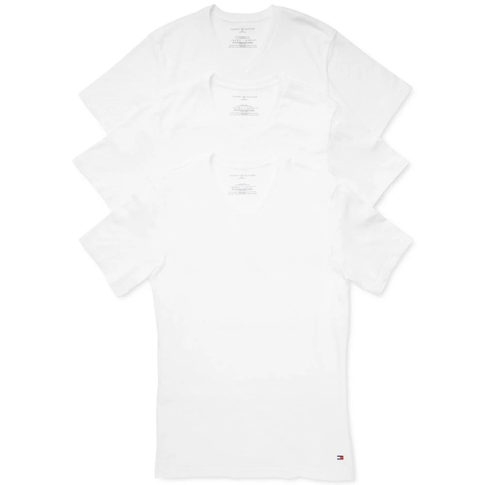 商品Tommy Hilfiger|Men's 3-Pk. Classic Cotton V-Neck T-Shirts,价格¥194,第1张图片